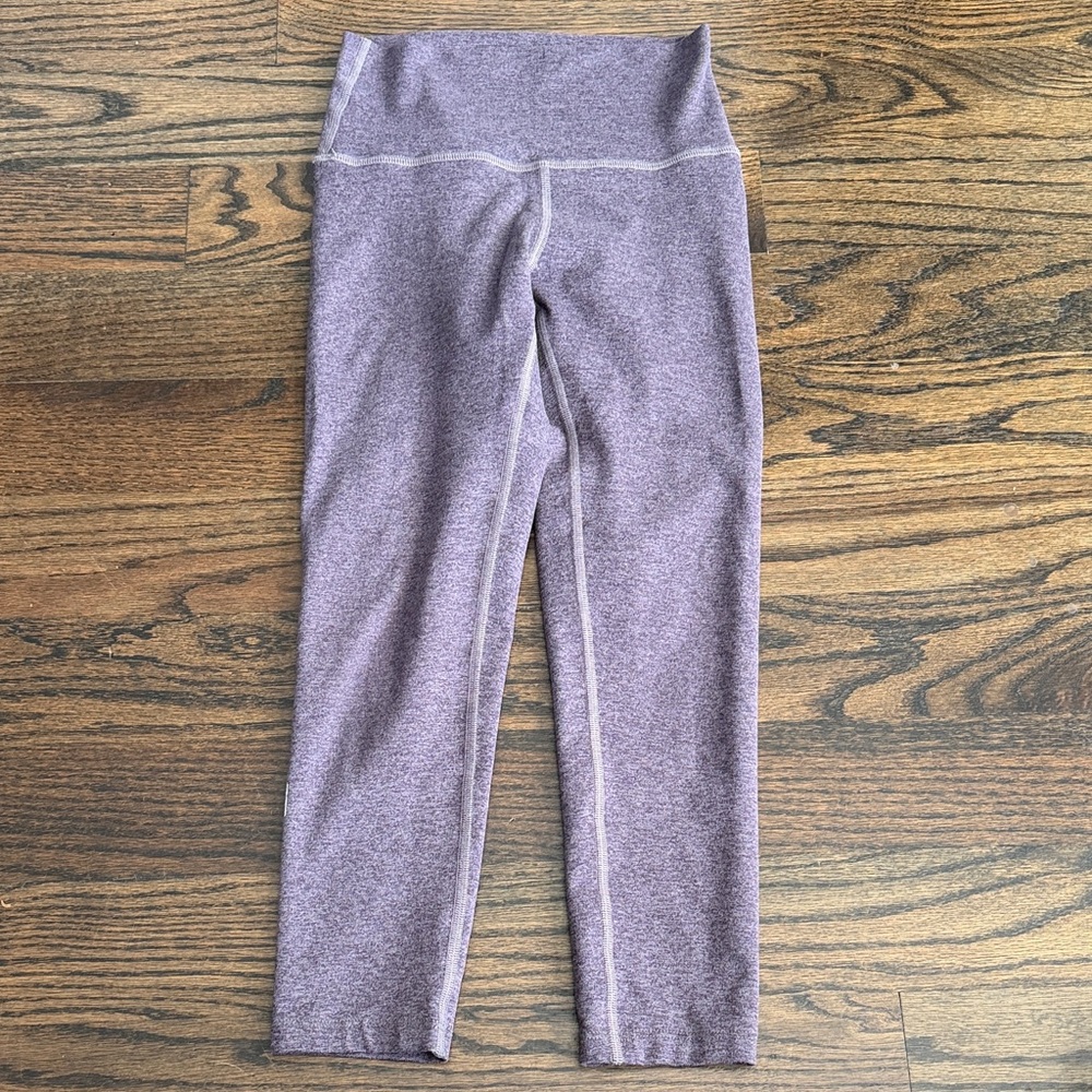 Fleo El Toro Bounce leggings hemmed to 21" inseam